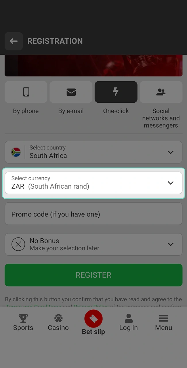 Determine the currency that suits you so that you can fund your account at 888starz in the future.