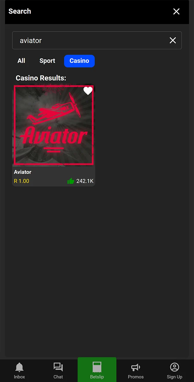Launch the Aviator game from Betway Casino and show off your experience and expertise.
