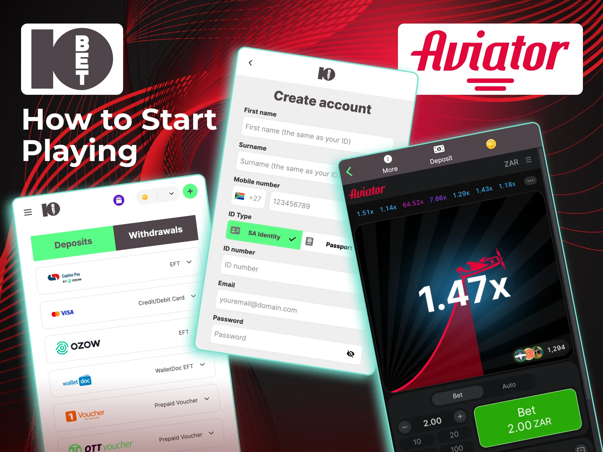 Quick start guide for Aviator at 10bet.