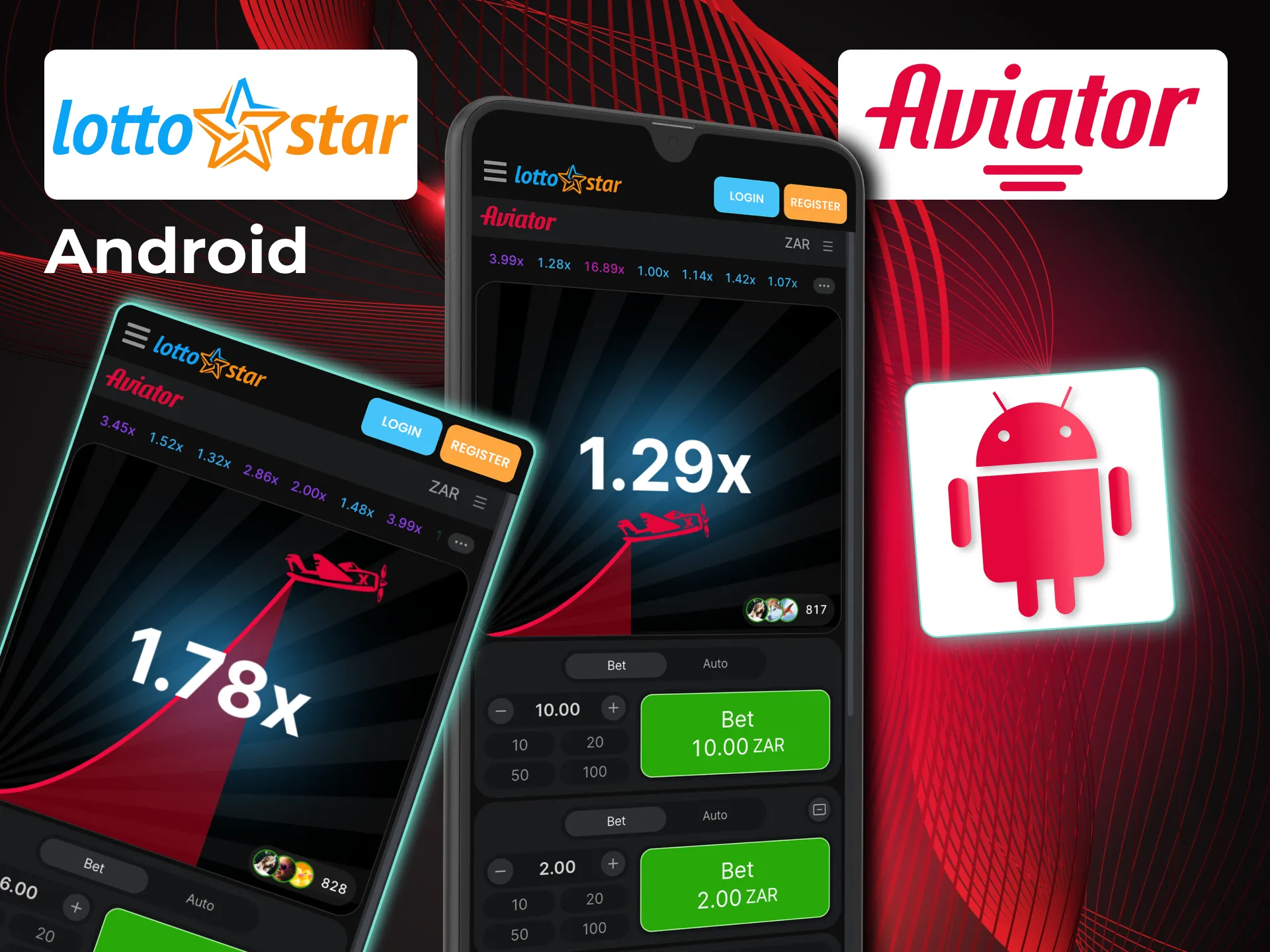 Get Aviator on Android through LottoStar’s browser-based PWA.